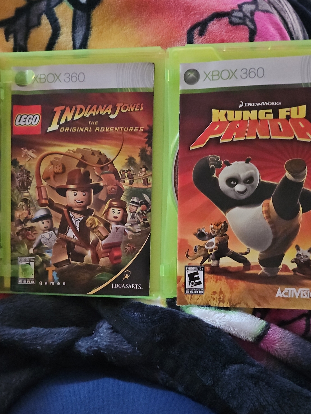 LEGO Indiana Jones: The Original Adventures & Kung Fu Panda XBOX 360 HAMES